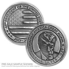 America's Favorite Mugshot Silver Round - PRE SALE